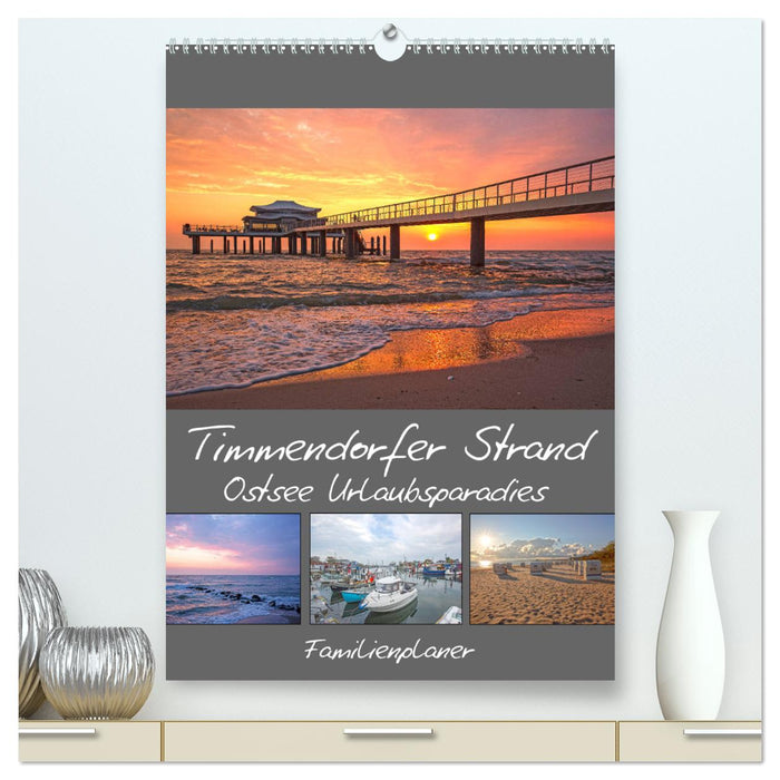 Timmendorfer Strand - Ostsee Urlaubsparadies (CALVENDO Premium Wandkalender 2025)