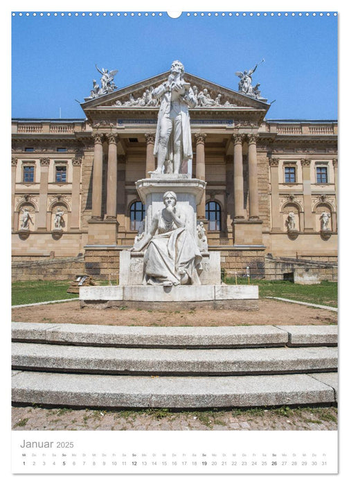 Mein Wiesbaden (CALVENDO Premium Wandkalender 2025)