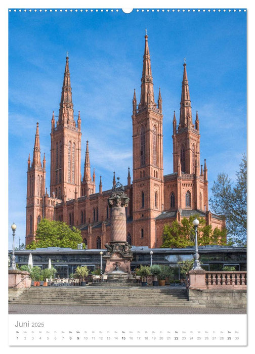 Mein Wiesbaden (CALVENDO Premium Wandkalender 2025)