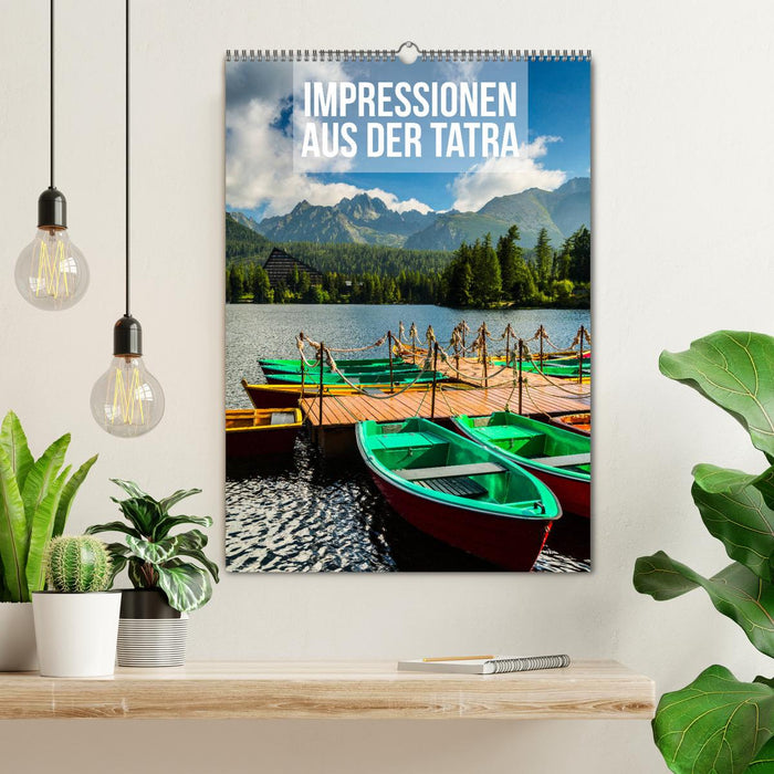 Impressionen aus der Tatra (CALVENDO Wandkalender 2025)
