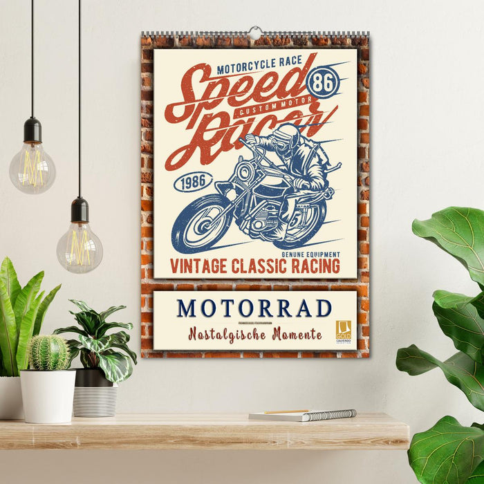 Motorrad - nostalgische Momente (CALVENDO Wandkalender 2025)