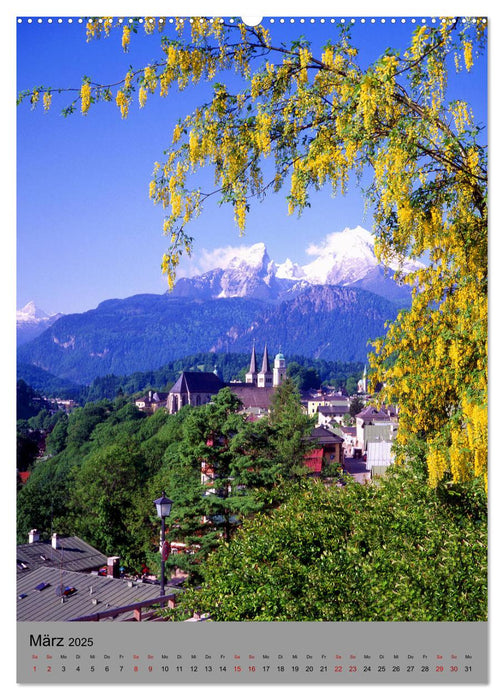 Wunderschönes Berchtesgadener Land (CALVENDO Premium Wandkalender 2025)