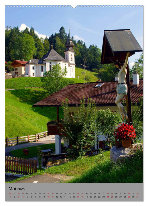 Wunderschönes Berchtesgadener Land (CALVENDO Premium Wandkalender 2025)