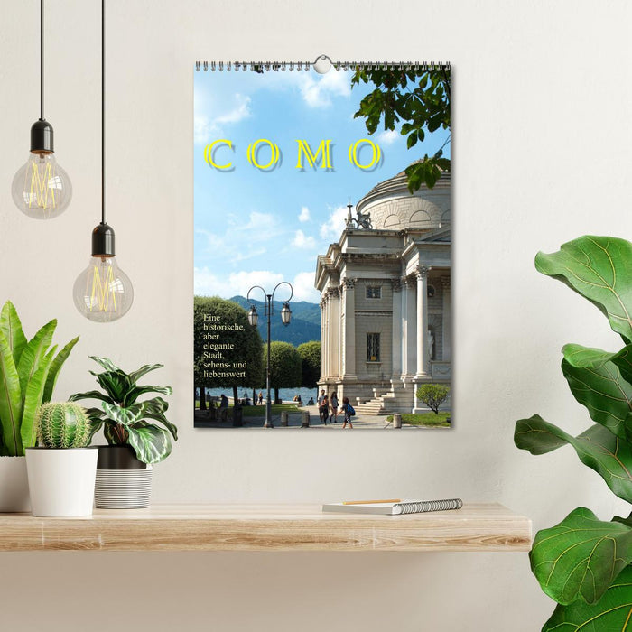 Como, sehens- und liebenswert (CALVENDO Wandkalender 2025)