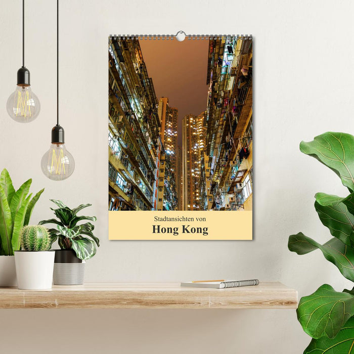 Stadtansichten von Hong Kong (CALVENDO Wandkalender 2025)
