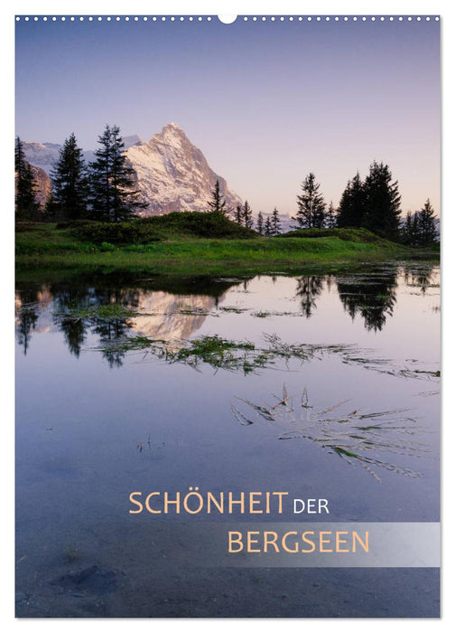 Schönheit der Bergseen (CALVENDO Wandkalender 2025)