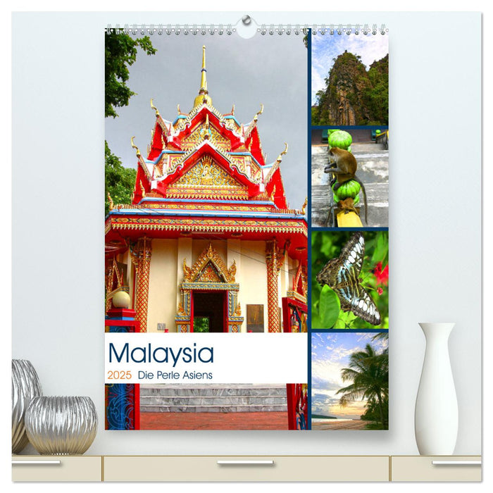 Malaysia - Die Perle Asiens (CALVENDO Premium Wandkalender 2025)