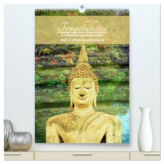 Tempelschätze (CALVENDO Premium Wandkalender 2025)