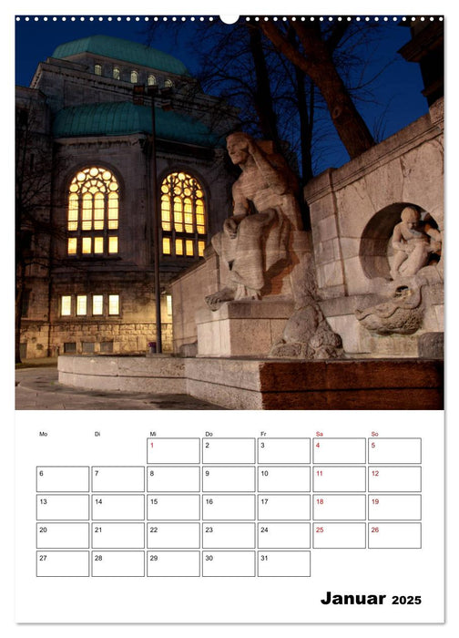 Essen Höhepunkte (CALVENDO Wandkalender 2025)