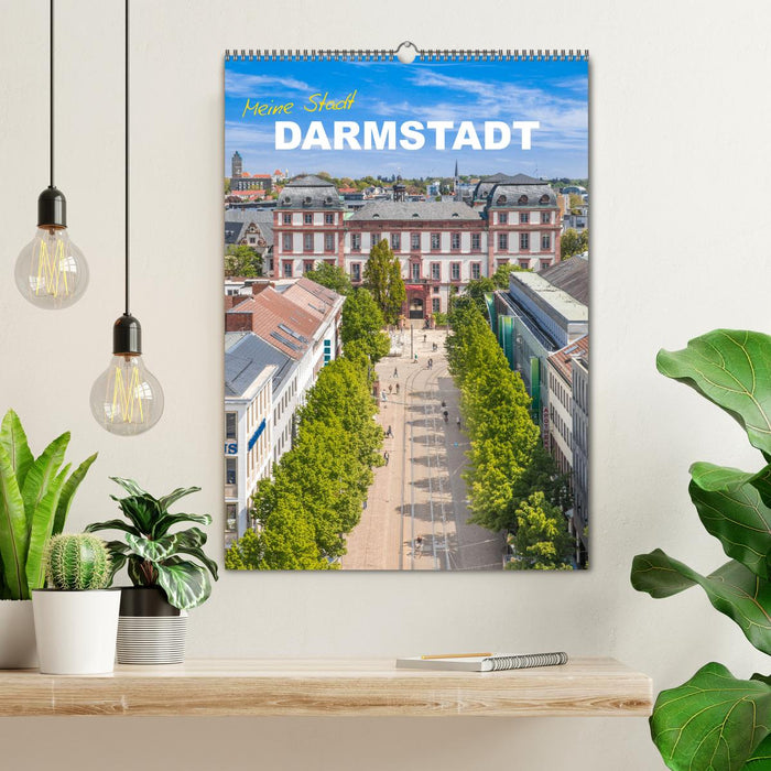 Meine Stadt Darmstadt (CALVENDO Wandkalender 2025)