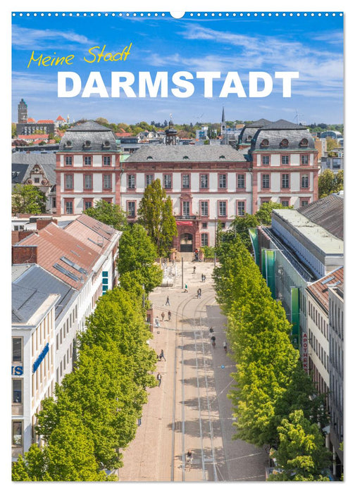 Meine Stadt Darmstadt (CALVENDO Wandkalender 2025)