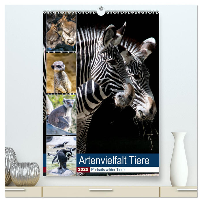 Artenvielfalt Tiere (CALVENDO Premium Wandkalender 2025)