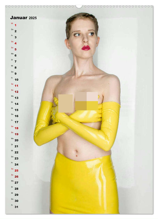 Yellow Latex (CALVENDO Premium Wandkalender 2025)