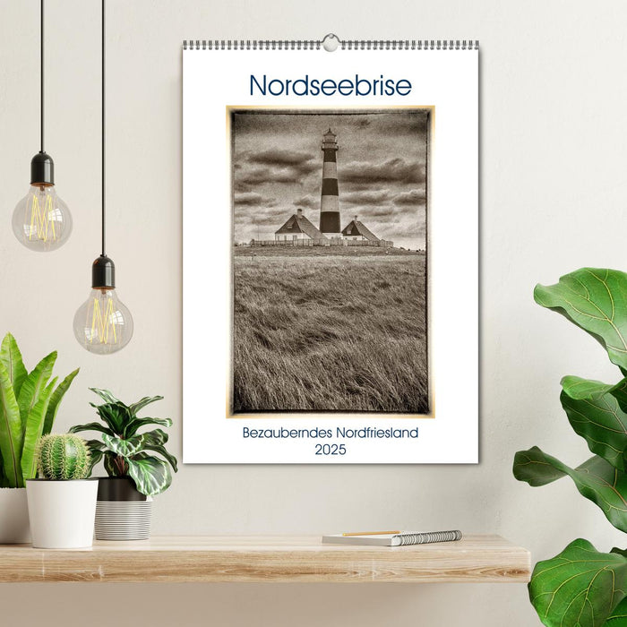 Nordseebrise - Bezauberndes Nordfriesland (CALVENDO Wandkalender 2025)