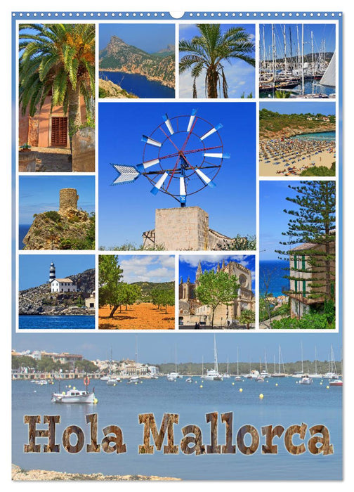 Hola Mallorca (CALVENDO Wandkalender 2025)