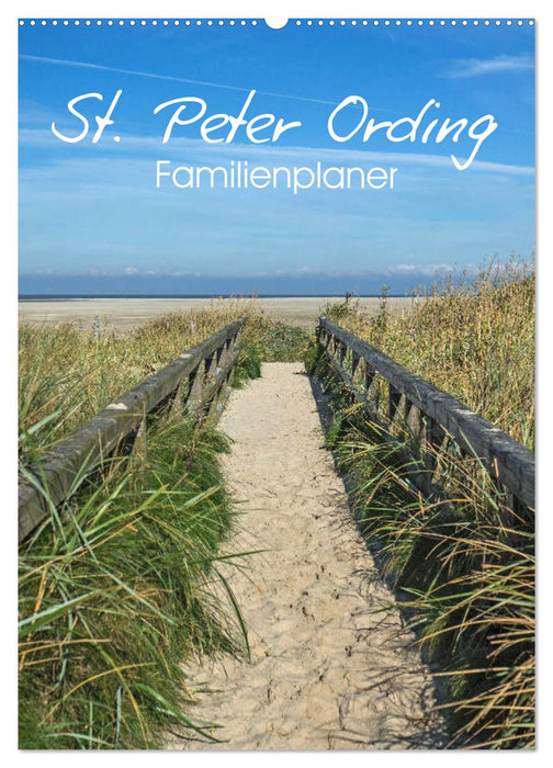 St. Peter Ording Familienplaner (CALVENDO Wandkalender 2025)