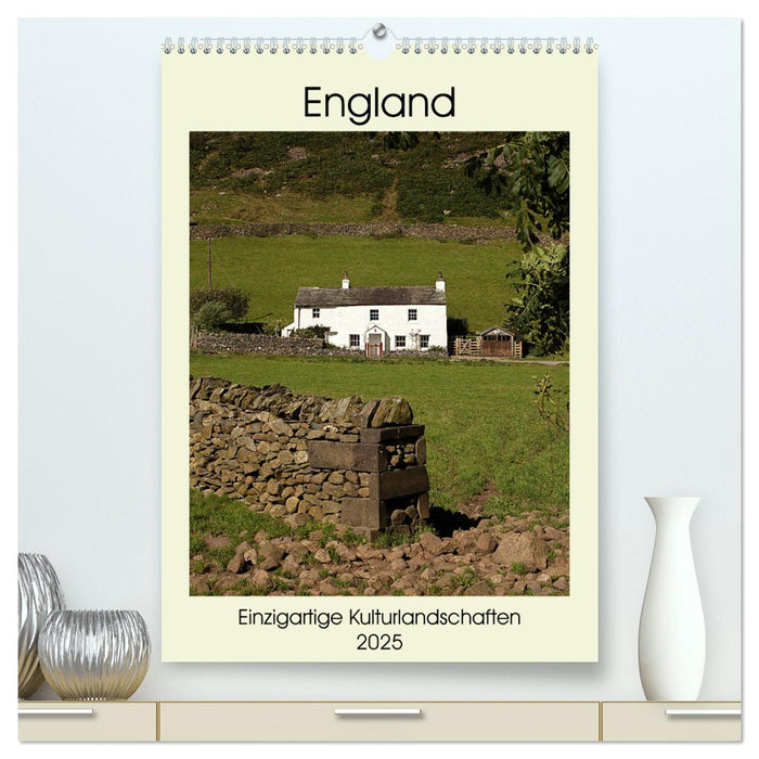 England - Einzigartige Kulturlandschaften (CALVENDO Premium Wandkalender 2025)