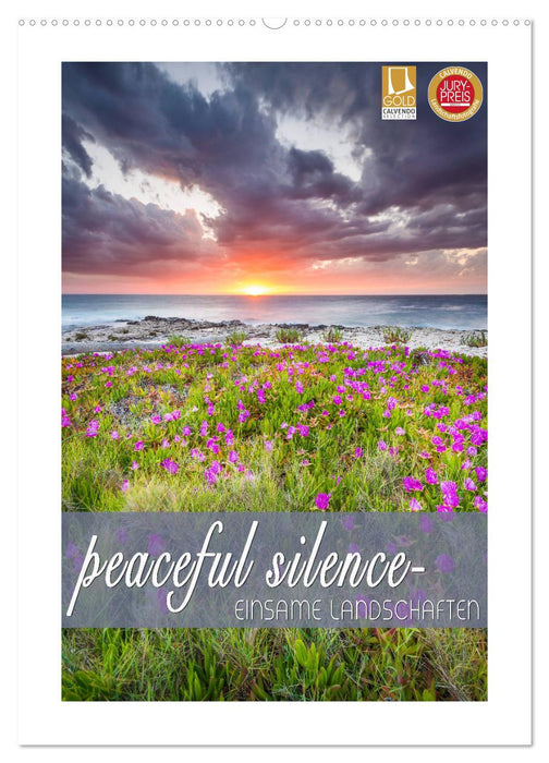 peaceful silence - einsame Landschaften (CALVENDO Wandkalender 2025)