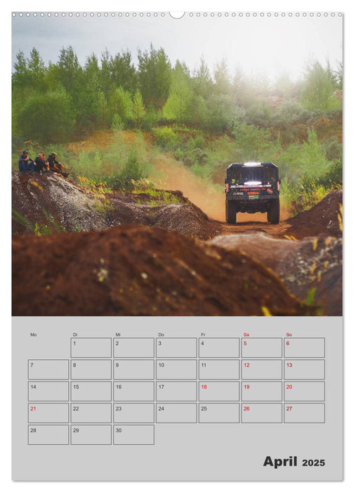 RALLYE RAID - Saison Planer (CALVENDO Premium Wandkalender 2025)