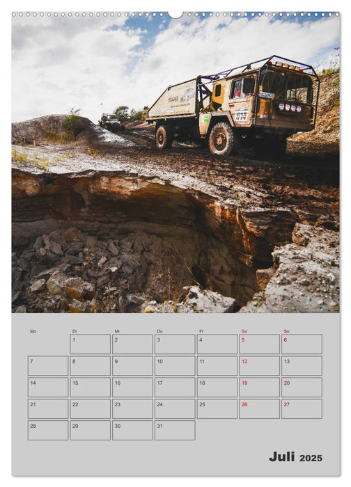 RALLYE RAID - Saison Planer (CALVENDO Premium Wandkalender 2025)