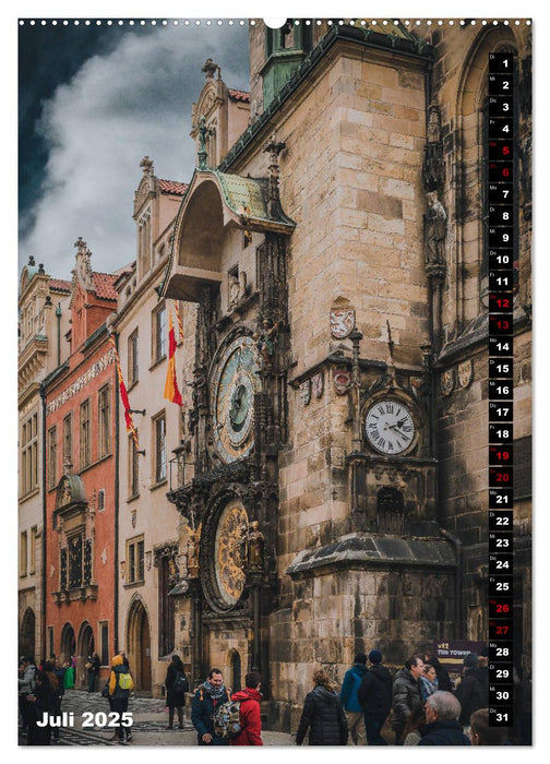 Prag - Die Altstadt (CALVENDO Premium Wandkalender 2025)