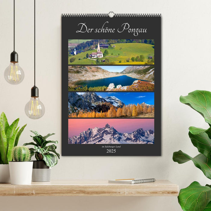 Der schöne Pongau (CALVENDO Wandkalender 2025)