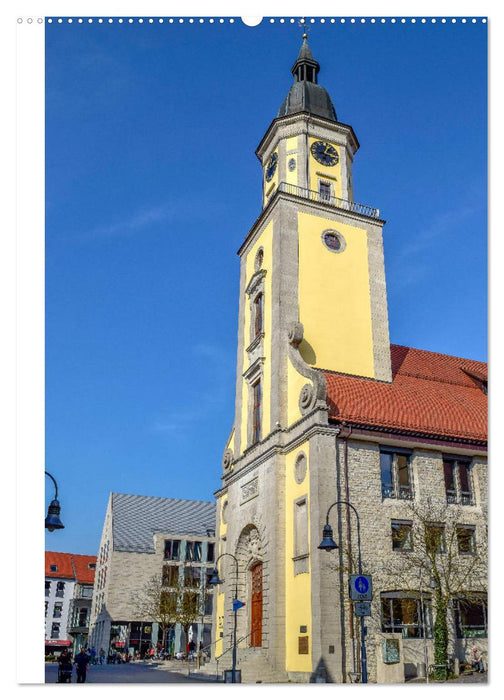 Crailsheim - Stadt der Türme an der Jagst (CALVENDO Premium Wandkalender 2025)