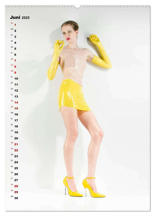 Yellow Latex (CALVENDO Wandkalender 2025)