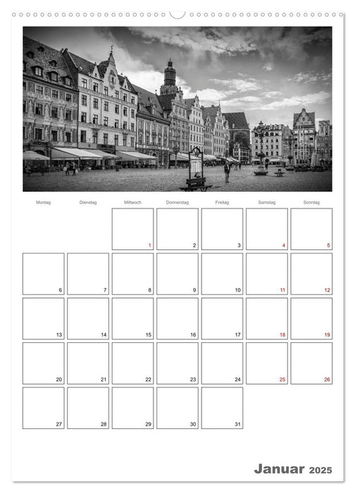 Terminplaner BRESLAU (CALVENDO Wandkalender 2025)