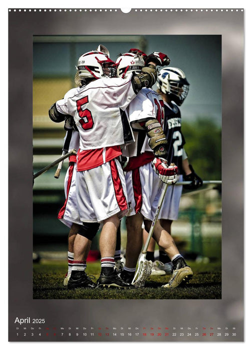 Teamsport - LACROSSE (CALVENDO Premium Wandkalender 2025)