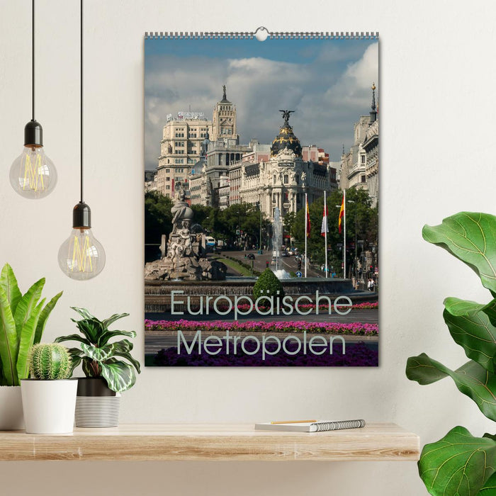 Europäische Metropolen (CALVENDO Wandkalender 2025)