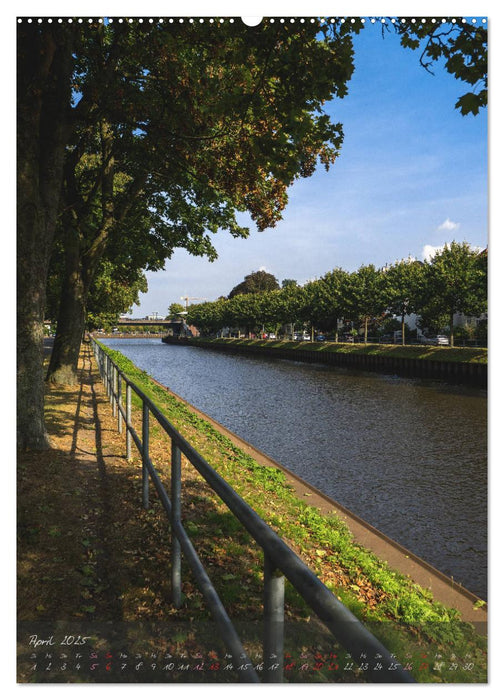 Oldenburg am Wasser (CALVENDO Premium Wandkalender 2025)