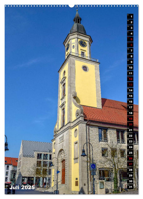 Crailsheim - Stadt der Türme an der Jagst (CALVENDO Premium Wandkalender 2025)