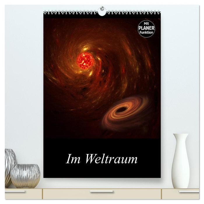 Im Weltraum (CALVENDO Premium Wandkalender 2025)