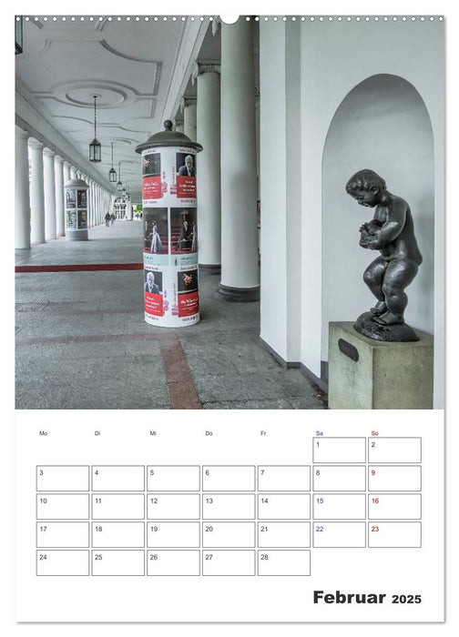 Wiesbaden Terminplaner (CALVENDO Wandkalender 2025)