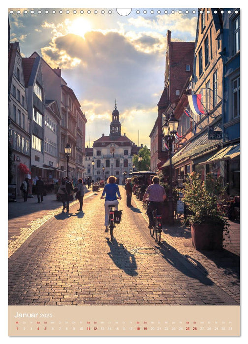 Schönes Lüneburg (CALVENDO Wandkalender 2025)