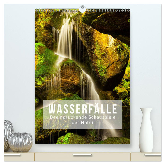 Wasserfälle. Beindruckende Schauspiele der Natur (CALVENDO Premium Wandkalender 2025)