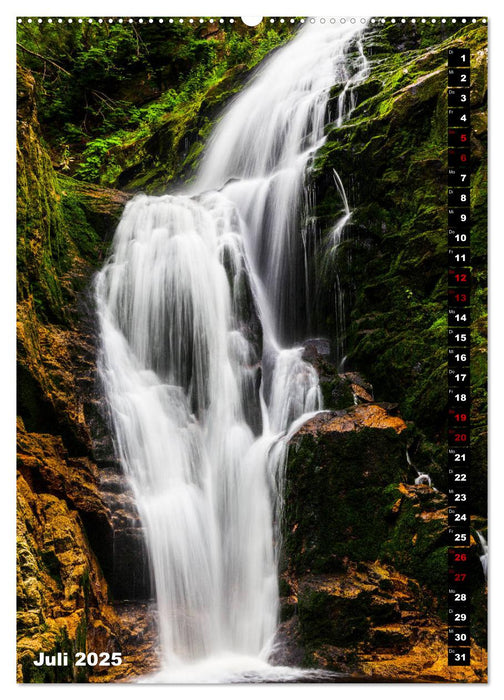 Wasserfälle. Beindruckende Schauspiele der Natur (CALVENDO Premium Wandkalender 2025)