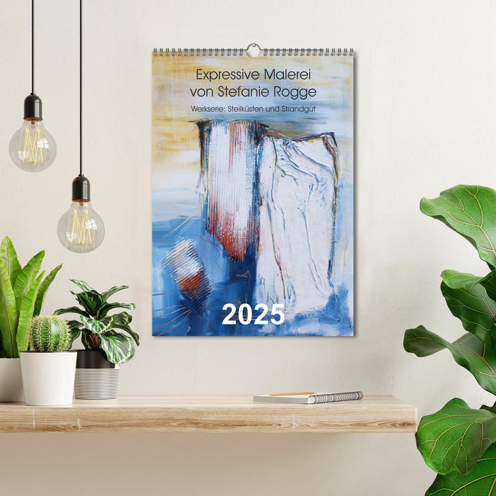 Expressive Malerei von Stefanie Rogge (CALVENDO Wandkalender 2025)