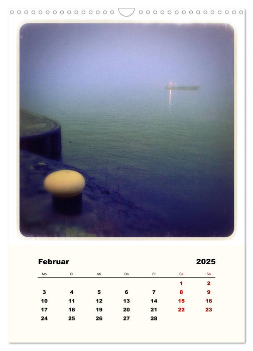 Ostsee Träumereien - Romantische Ansichten von Strande und Kiel-Holtenau (CALVENDO Wandkalender 2025)