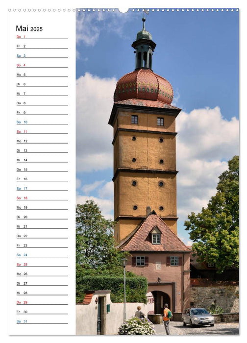 Dinkelsbühl - Romantisches Kleinod (CALVENDO Premium Wandkalender 2025)