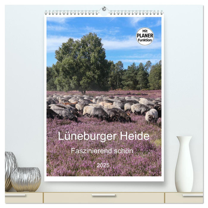 Lüneburger Heide - Faszinierend schön (CALVENDO Premium Wandkalender 2025)