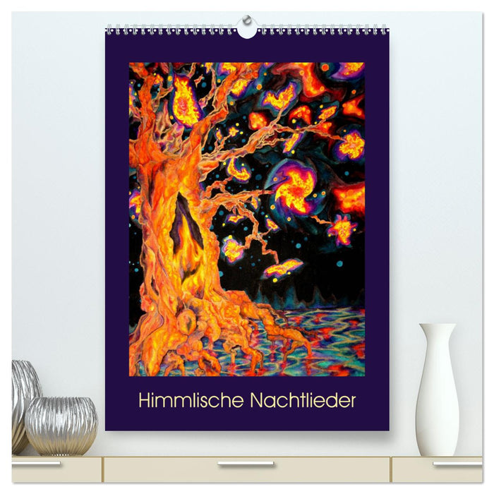 Himmlische Nachtlieder (CALVENDO Premium Wandkalender 2025)