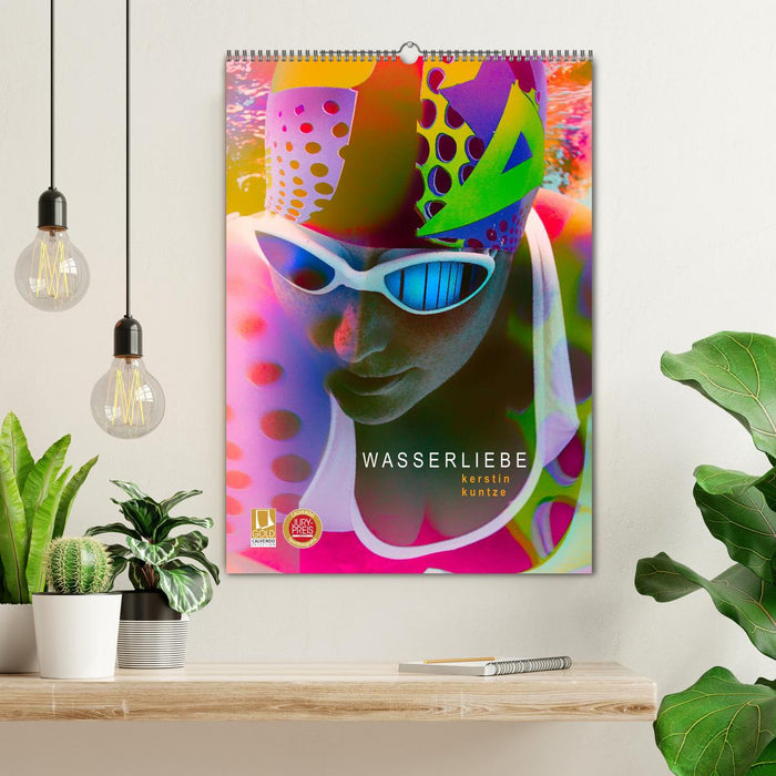 WASSERLIEBE (CALVENDO Wandkalender 2025)