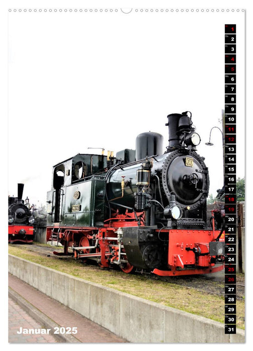 EISENBAHN - NOSTALGIE - 2025 (CALVENDO Premium Wandkalender 2025)