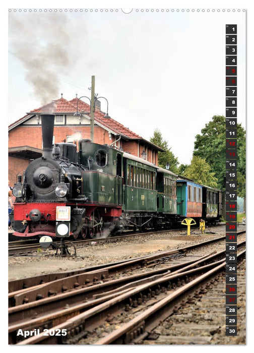 EISENBAHN - NOSTALGIE - 2025 (CALVENDO Premium Wandkalender 2025)