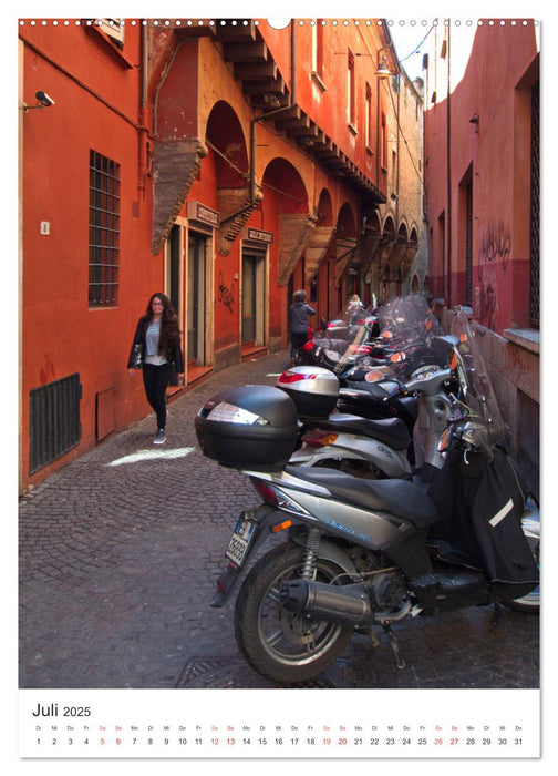 Bologna, altehrwürdig und lebendig zugleich (CALVENDO Premium Wandkalender 2025)