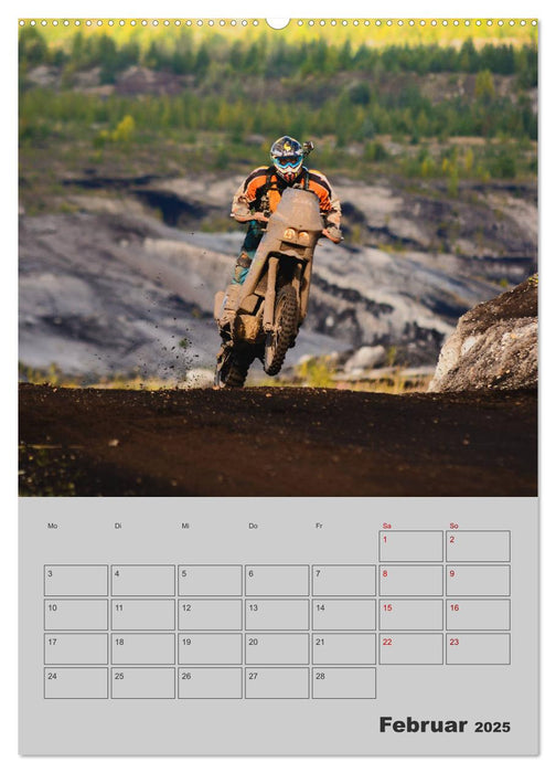 RALLYE RAID - Saison Planer (CALVENDO Wandkalender 2025)