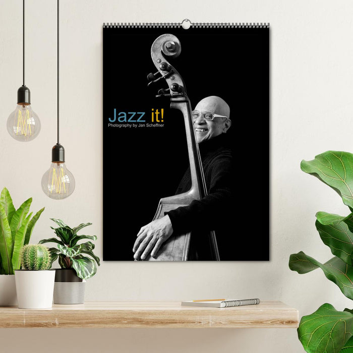 Jazz it! (CALVENDO Wandkalender 2025)