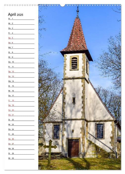 Crailsheim - Stadt der Türme an der Jagst (CALVENDO Wandkalender 2025)